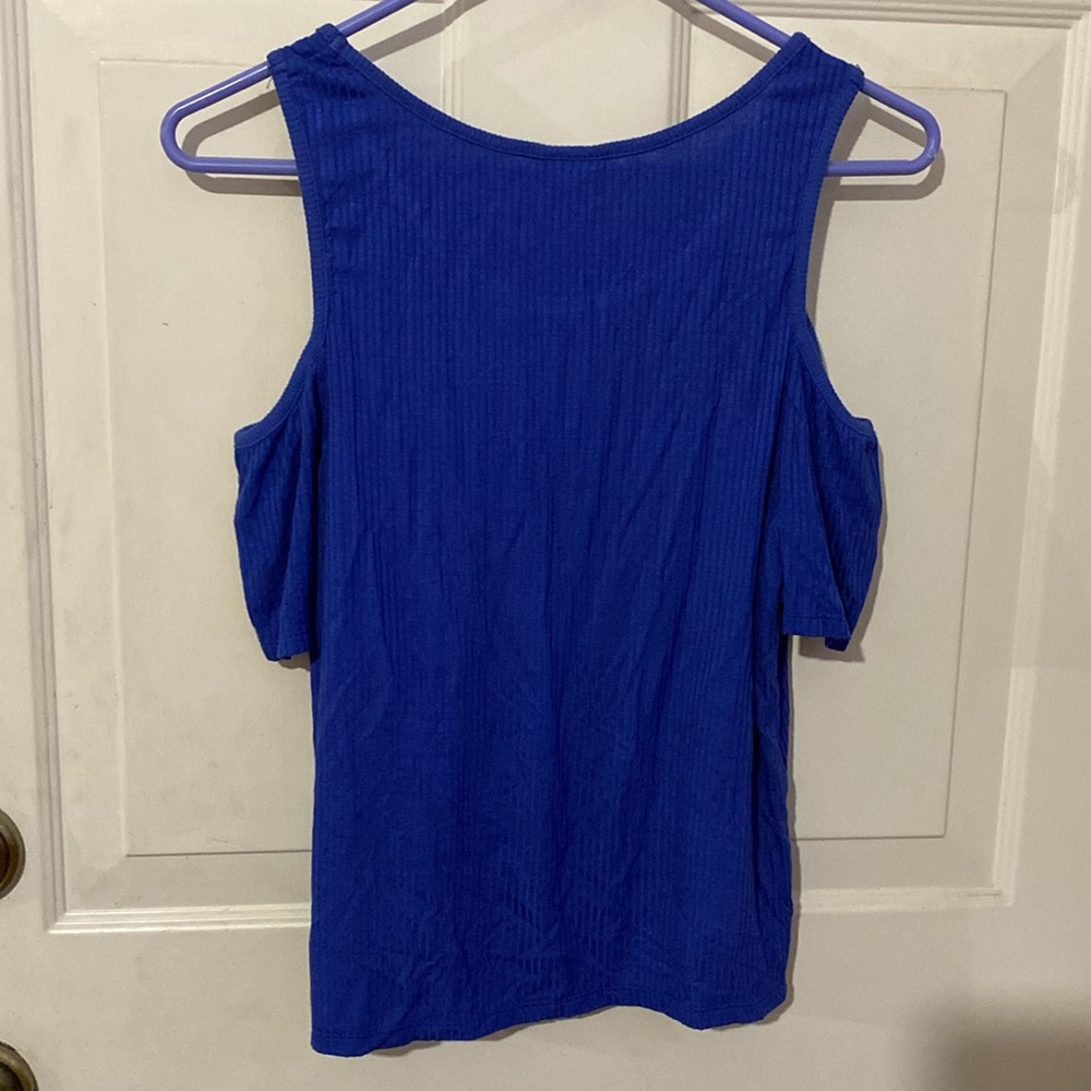 Mossimo Cold Shoulder Top Med NWT - Picture 3 of 9